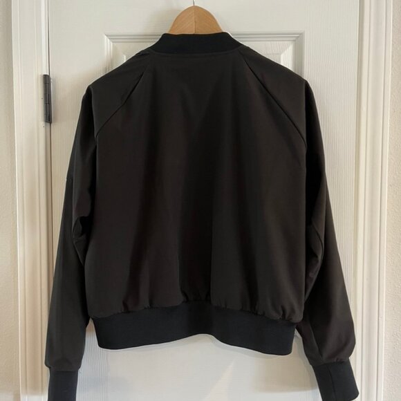 ALBION Black Bomber Jacket, Size M, in top shape! - Picture 8 of 9